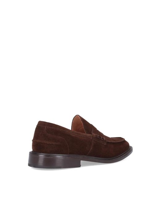 Tricker's Brown Leather Loafers for men