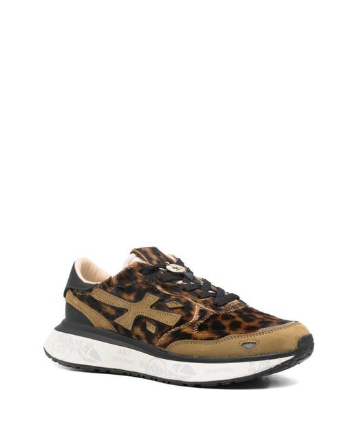 Premiata Brown Sneakers
