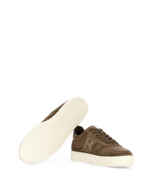 Hogan Brown Flat Sneaker, for men
