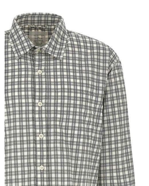 mfpen Gray Executive Shirt for men