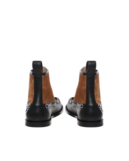 Loewe Brown Campo Loafer Boots for men