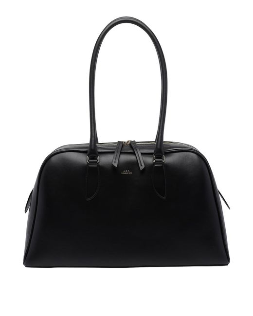 A.P.C. Black Paloma Handbag