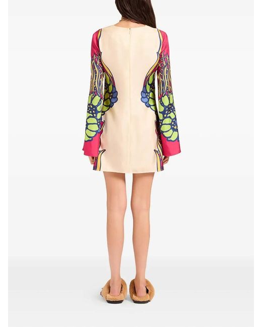 LaDoubleJ Pink Mini "Supremes" Swing Dress