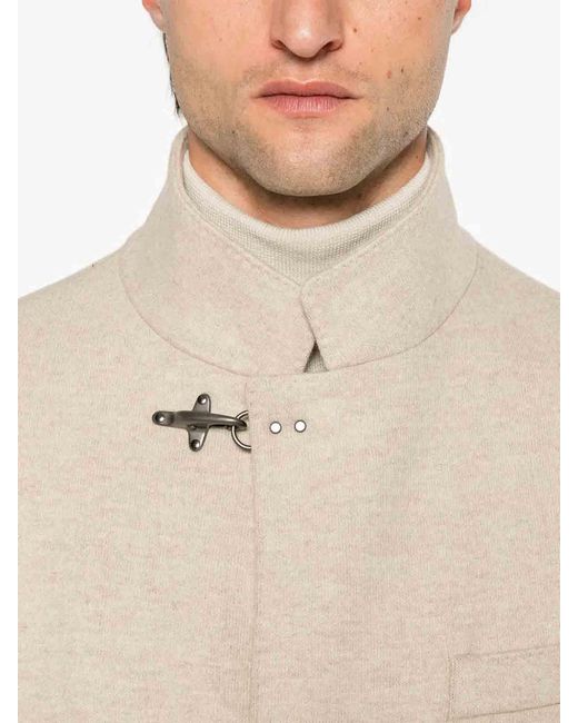 Fay Natural New Duty Coat for men