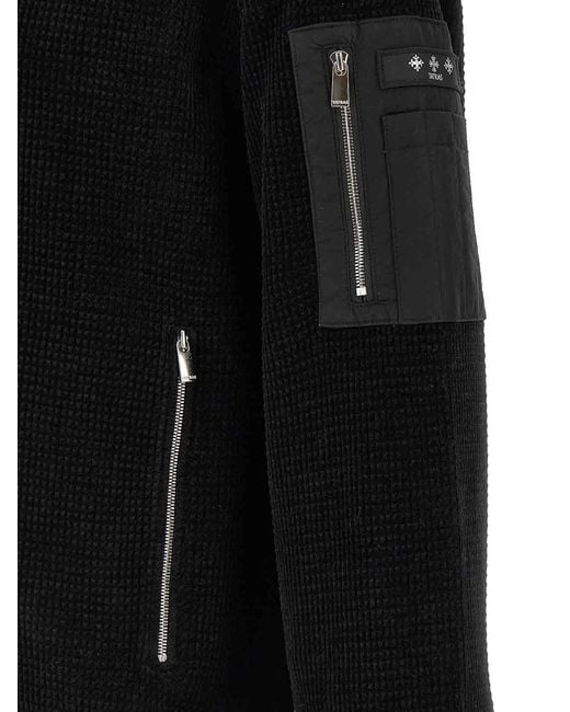 Tatras Black Bomber Jacket for men