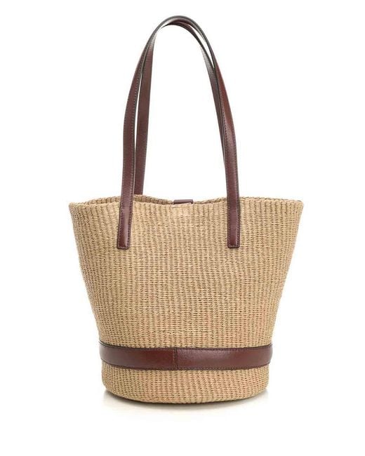 Chloé Natural Chlo Charms Basket Bag