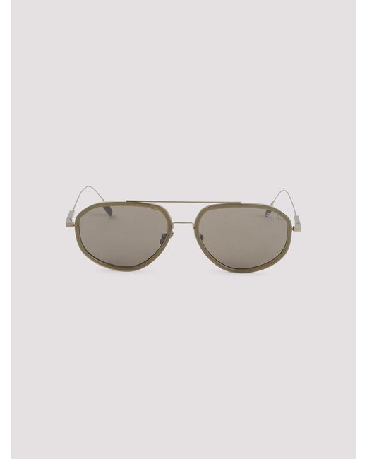 Zegna Metallic Metal Sunglasses for men