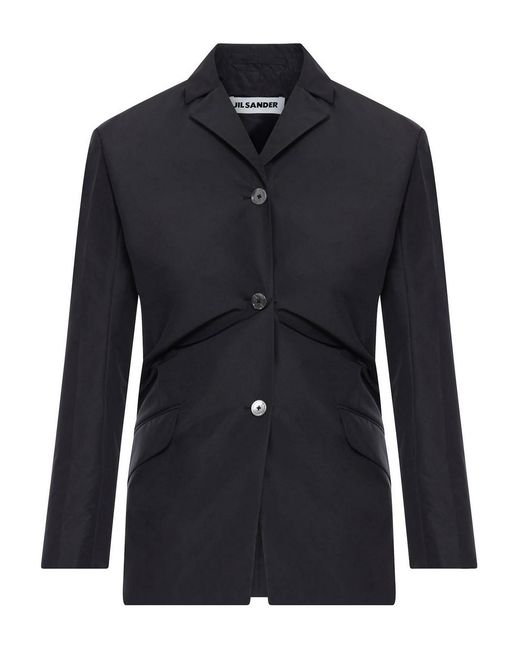 Jil Sander Blue Tailored Blazer