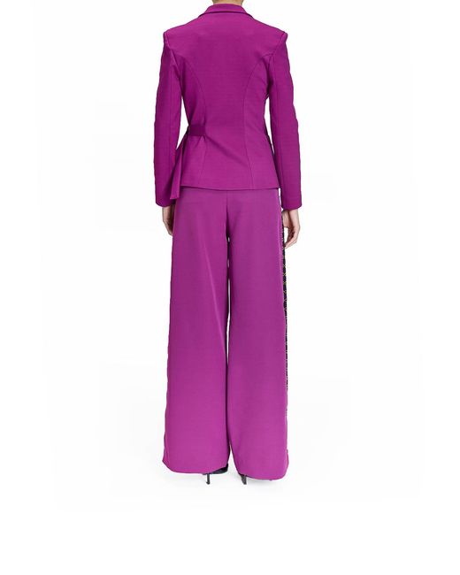 Just Cavalli Purple Milan Jacket