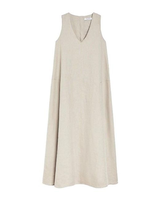 thin linen dress O.P.T Adeline Linen Maxi Dress main image 1