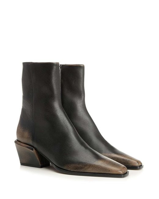 Paris Texas Black Ankle Boots