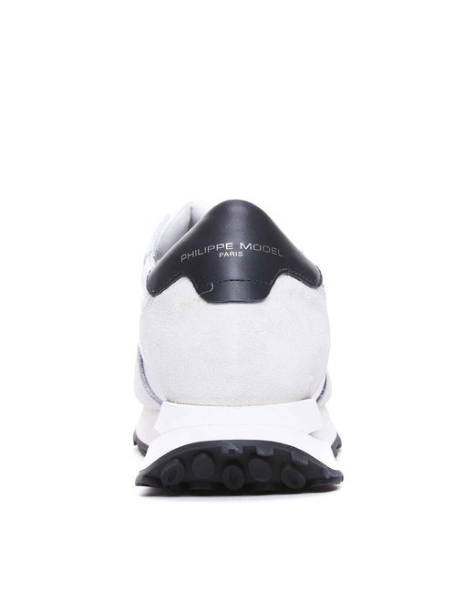 Philippe Model White Trainers for men
