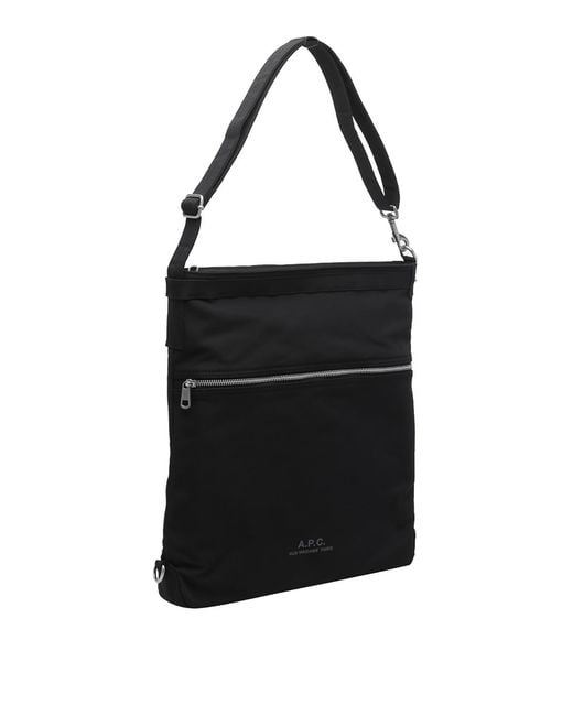 Borsa A Tracolla A Tracolla di A.P.C. in Black da Uomo