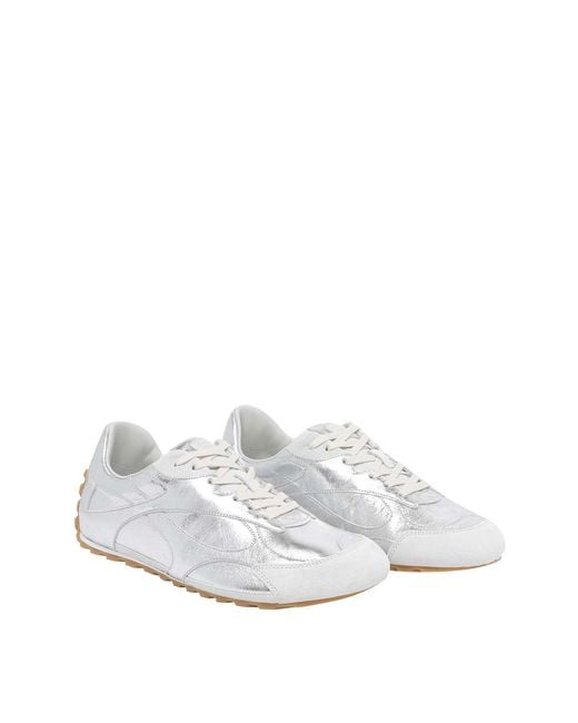 Bottega Veneta White Orbit Flash Sneakers for men