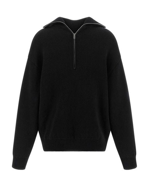 Balenciaga Black Back-To-Front Sweater