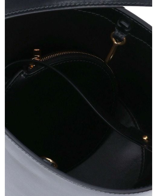 Borsa A Secchiello di Jil Sander in White