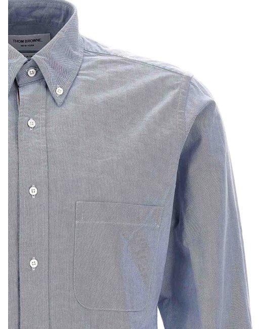 Thom Browne Blue Classic Shirt for men
