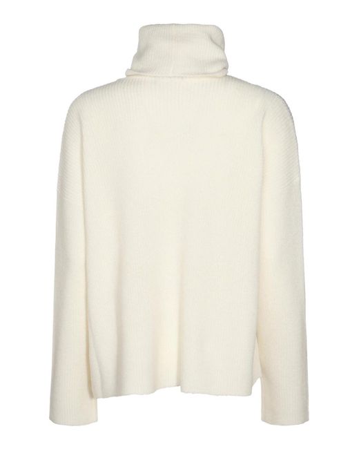 Fabiana Filippi White Wool Knitwear