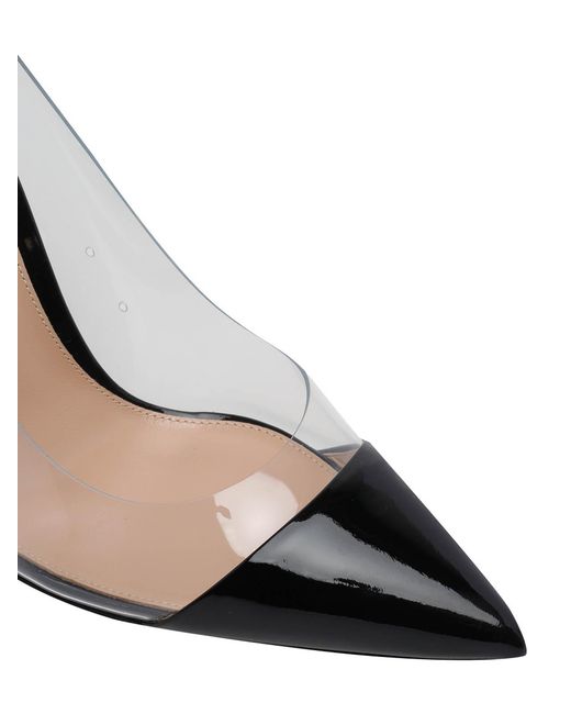 Gianvito Rossi Metallic Plexi Pumps