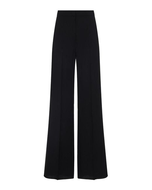 Max Mara Black Fernet Straight Pants