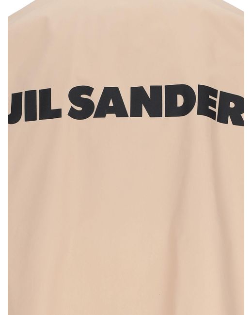 Jil Sander Natural Logo Jacket for men
