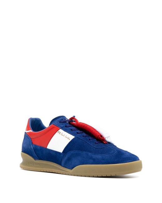 Paul Smith Blue Suede Sneakers for men