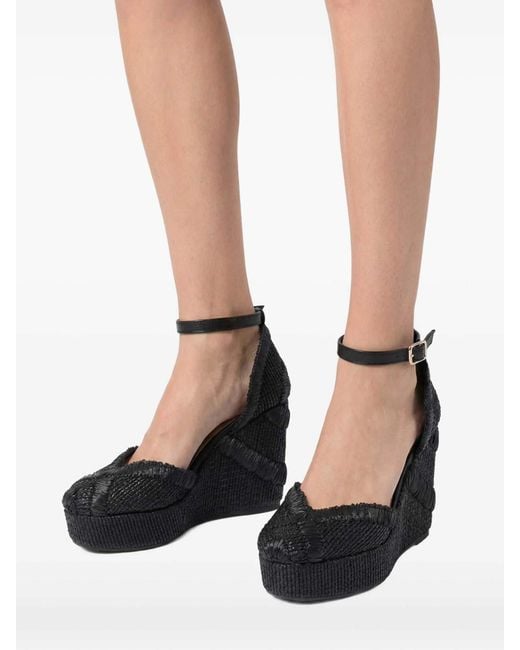 Castaner Black Espadrilles