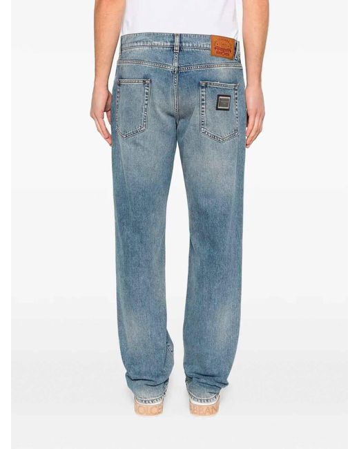Dolce & Gabbana Blue Classic Jeans for men