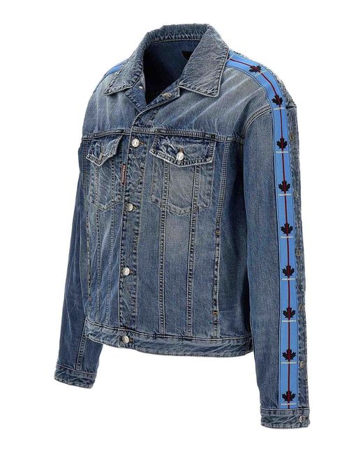DSquared² Blue Dan Denim Jacket for men