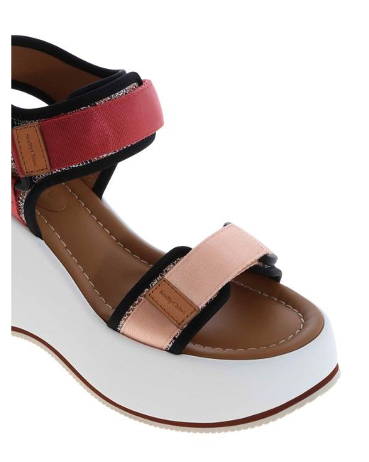 See By Chloé White Astana Sandals