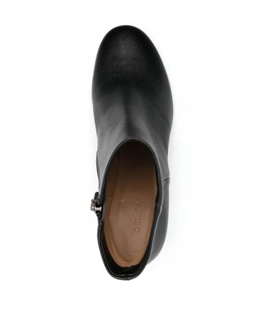 Fabrizio Del Carlo Black Lyon Ankle Boots
