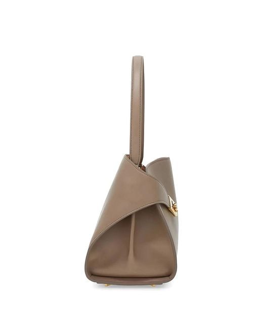 Ferragamo Brown Hug Soft Medium Shoulder Bag