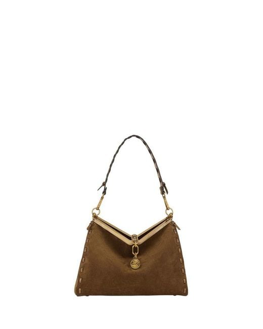 Etro Brown Media Sailing Bag