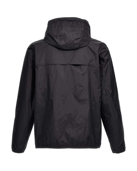 COMME DES GARÇONS PLAY Blue X K-Way Jacket for men