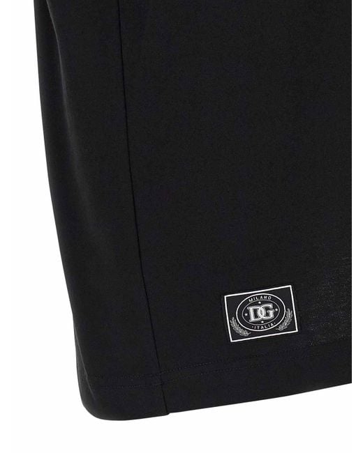 Dolce & Gabbana Black Dolce & Gabbana T-Shirts And Polos for men