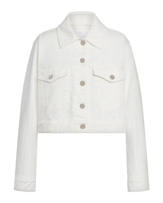 Dondup White Denim Jacket