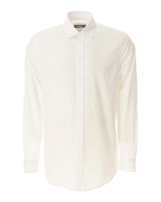 Moschino White Pure Shirt for men