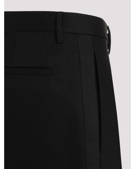 Etro Black Evening Trousers for men