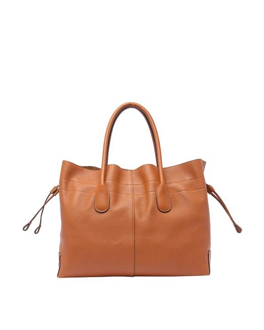 Tod s Medium Di Bag Handbag in Brown Lyst UK
