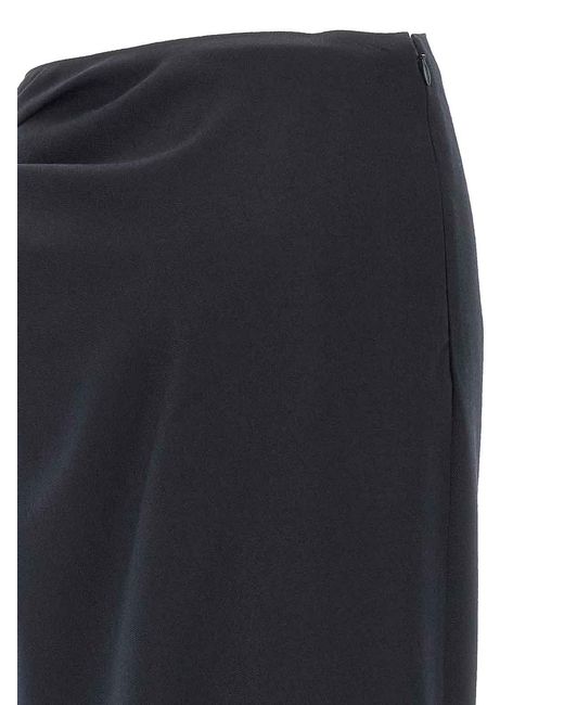 Dries Van Noten Black Sovora' Skirt