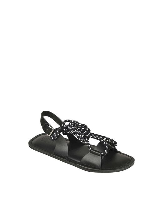 Plan C Black Sandals