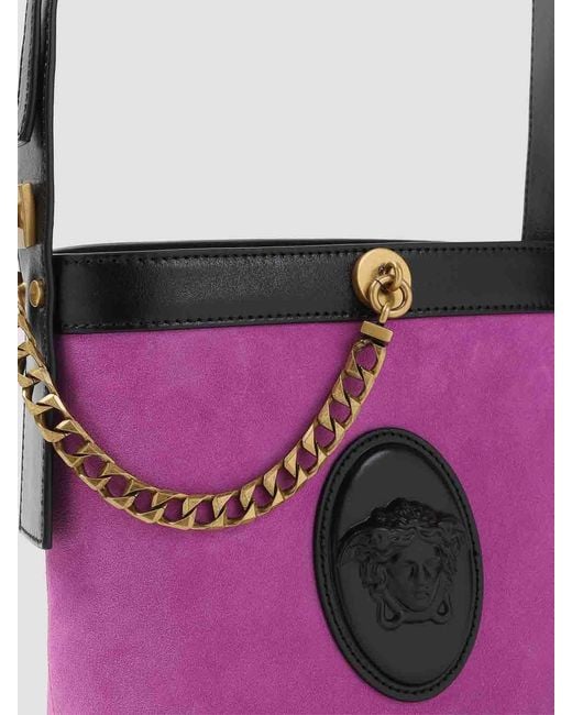 Versace Pink Mini Bucket Bag