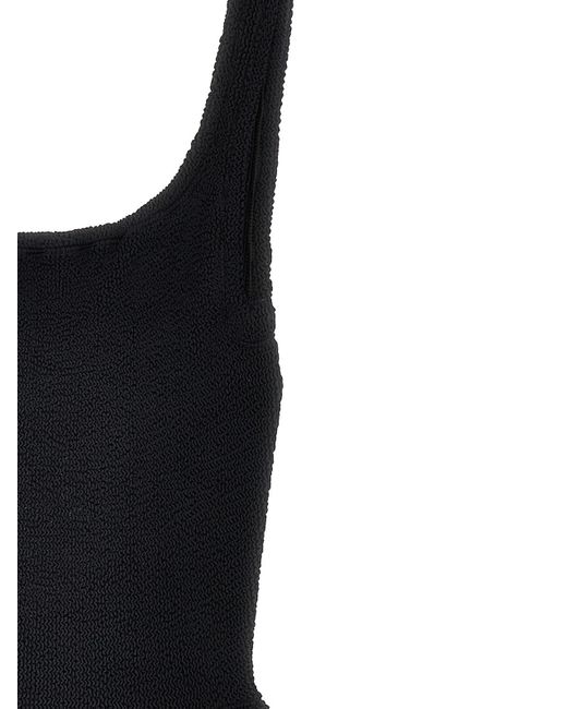 Hunza G Black Swimsuits
