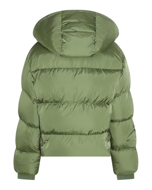 DSquared² And White Down Jacket in Green | Lyst