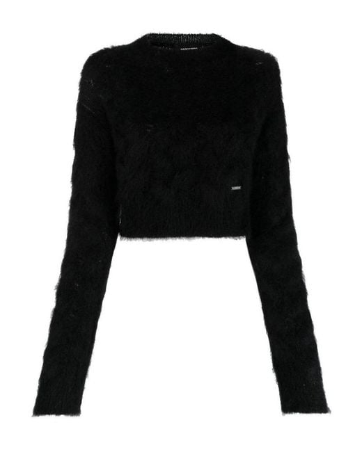 DSquared² Black Round Neck
