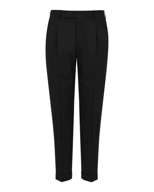 PT Torino Black Pants for men
