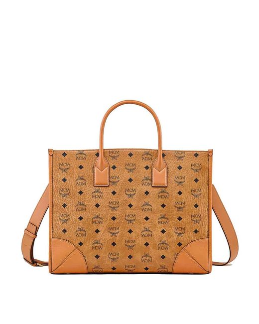 MCM Brown Tote Large