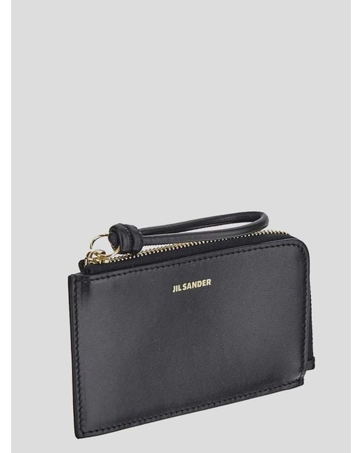 Jil Sander Black Wallets & Purses
