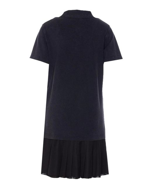 Balenciaga Black Dress With Logo