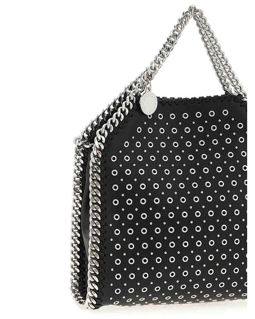 Stella McCartney Black Tiny Falabella Handbag